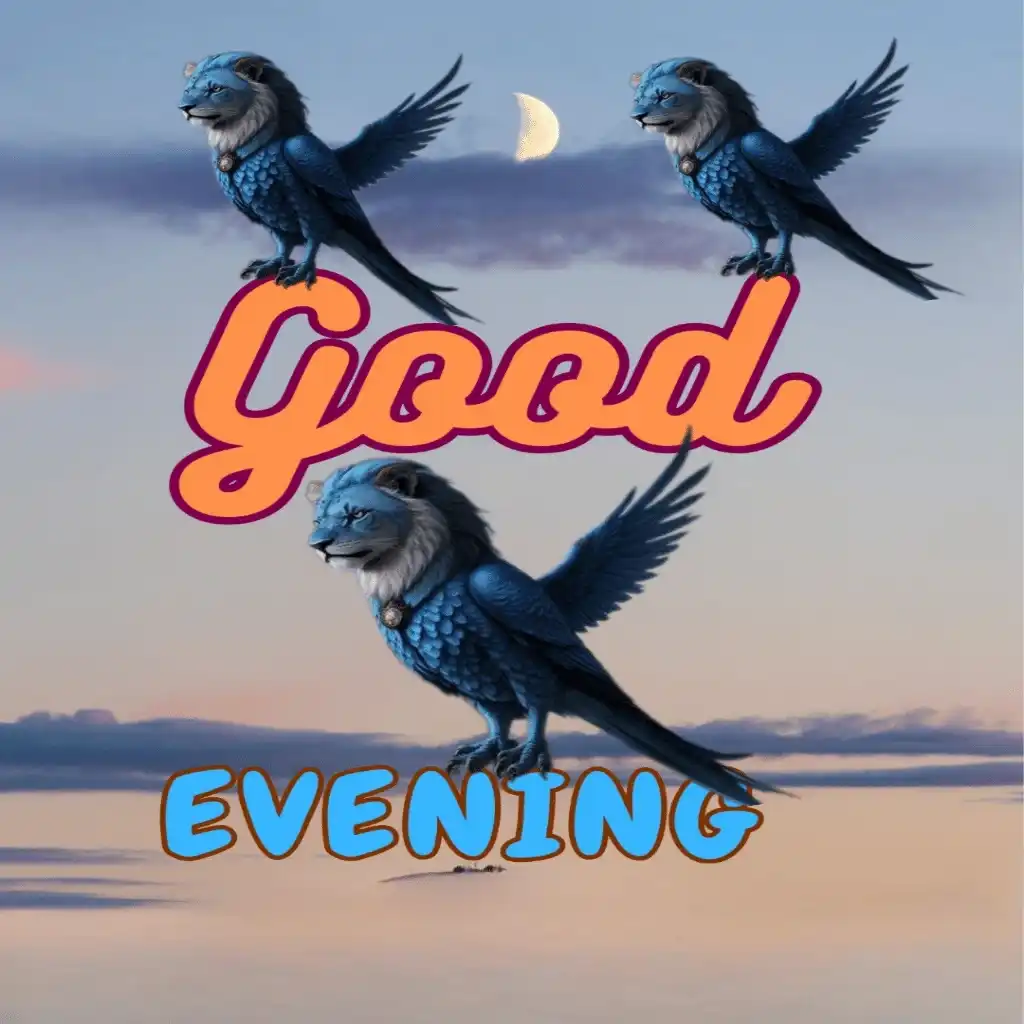 Good evening hd image with birds