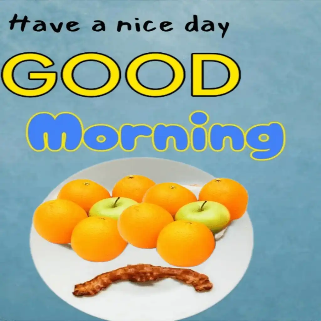 Good Morning hd image with fruits 