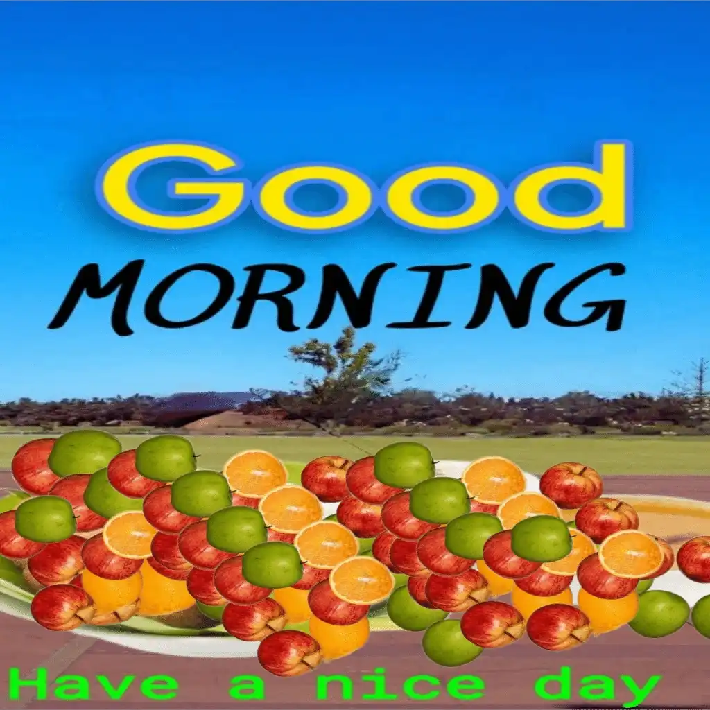 Good Morning hd image with Vegetables