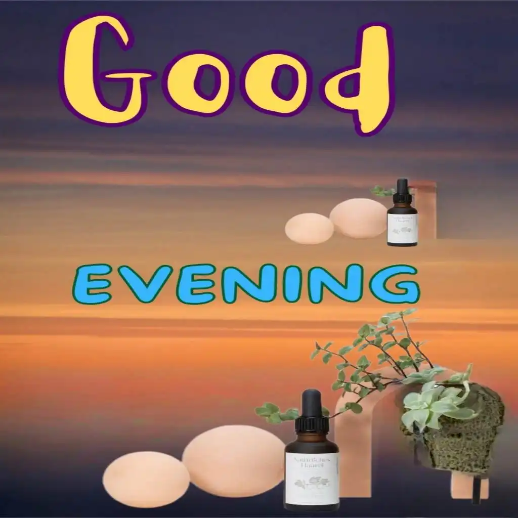 Good evening hd image with materials 