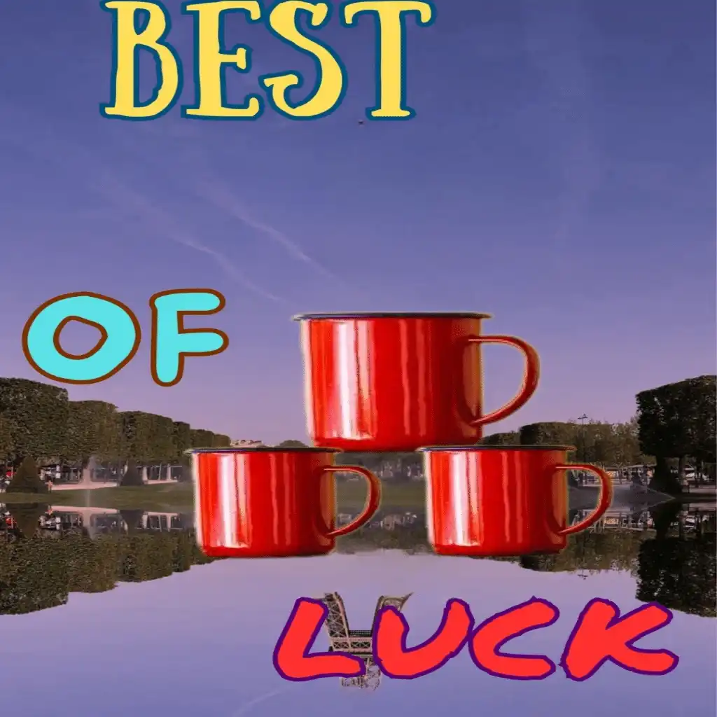 Good Luck hd image with cups 