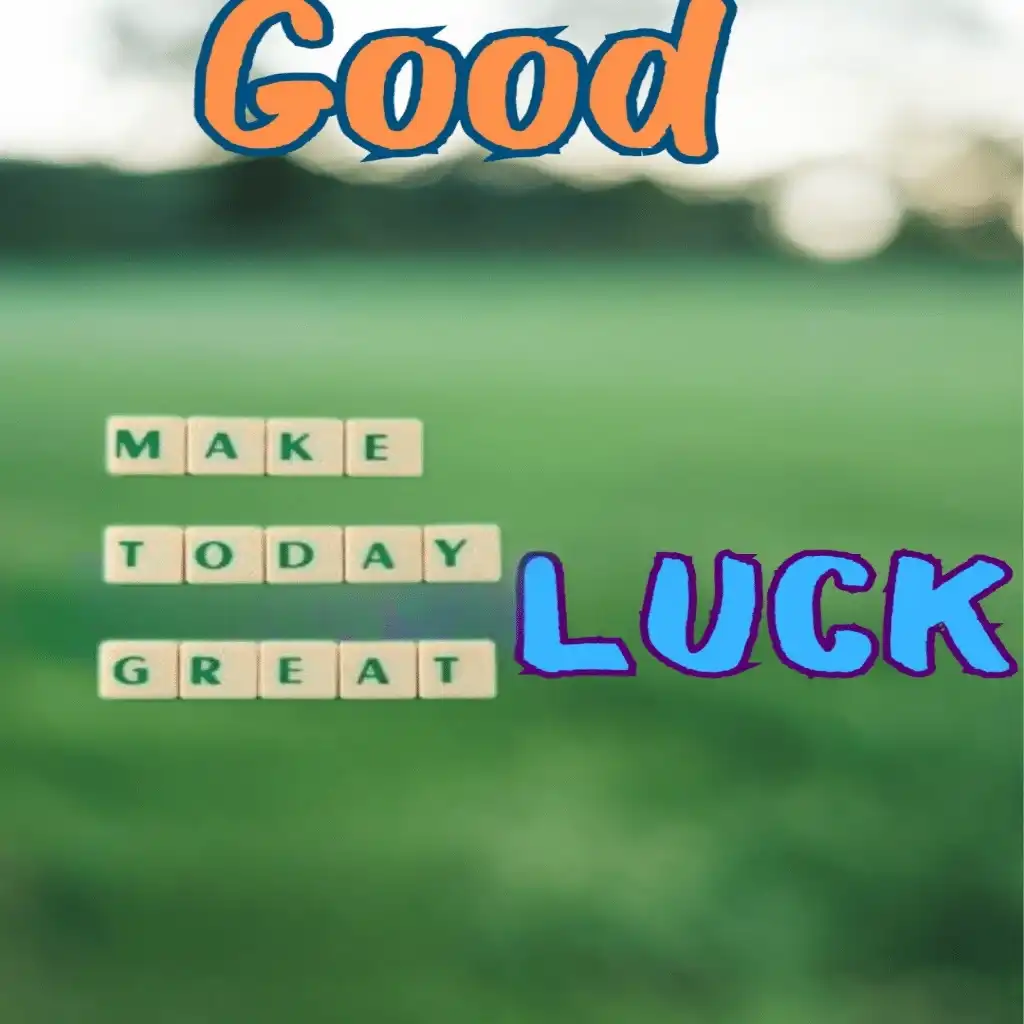 Good Luck hd image with beautiful background 