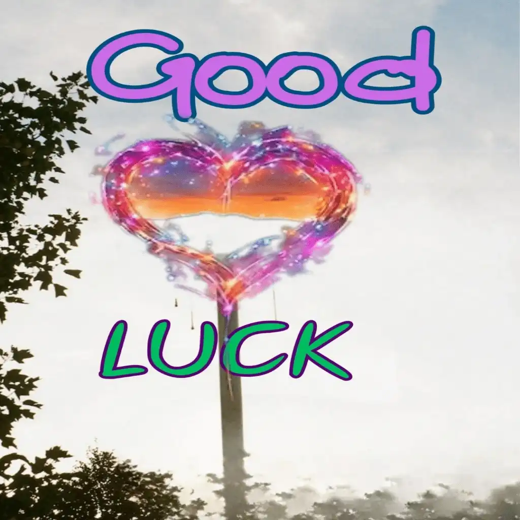 Good Luck hd image with Amazing heart shape 