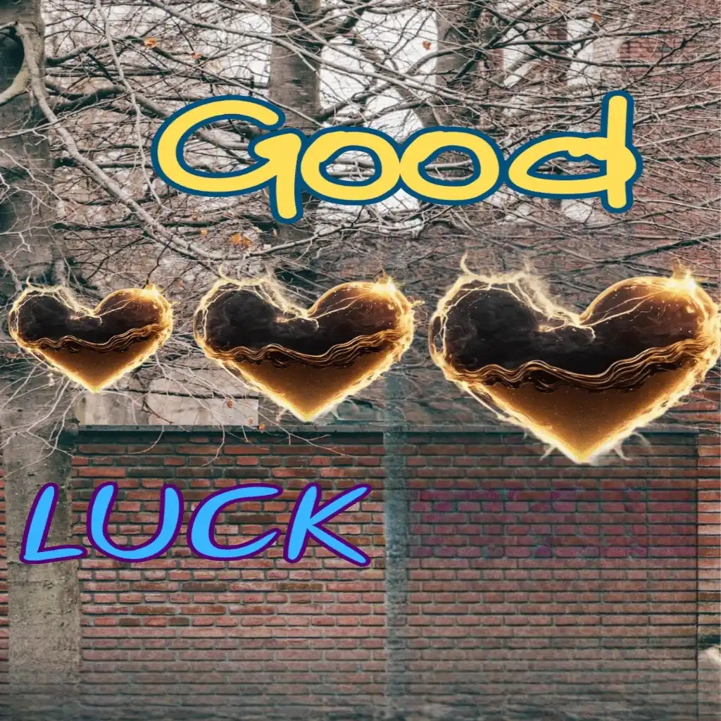 Good Luck hd image with tree heart shape 