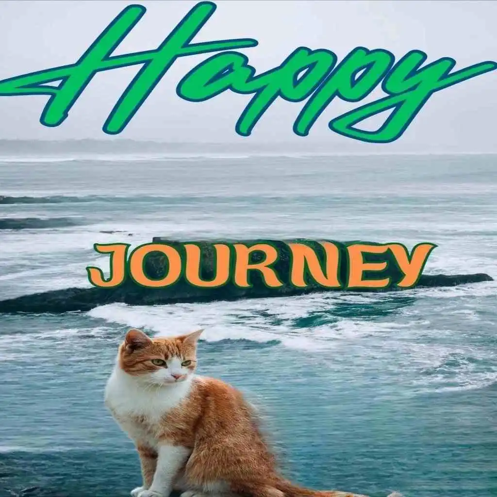 happy Journey hd image with seashore 