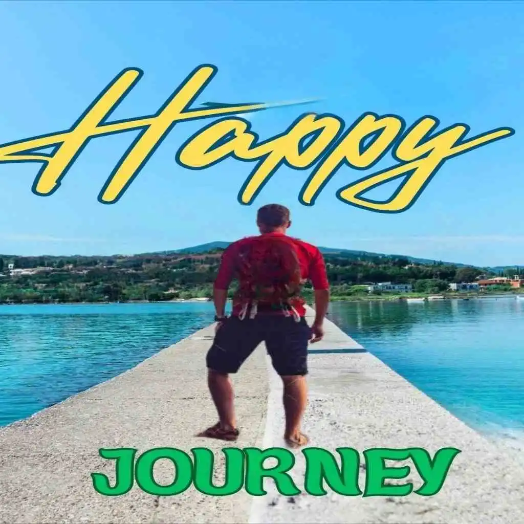 happy Journey hd image with mountain and man