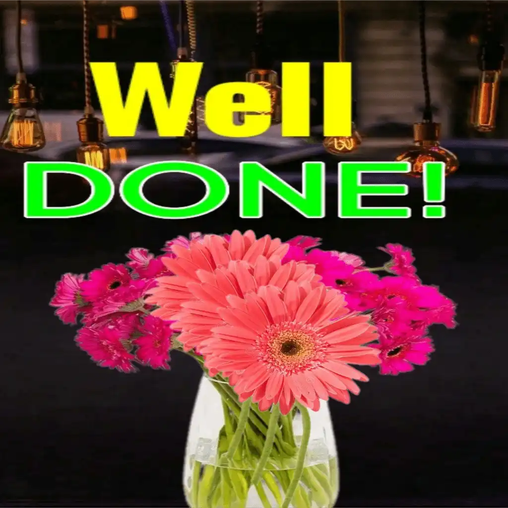 well done hd image with bouquet 