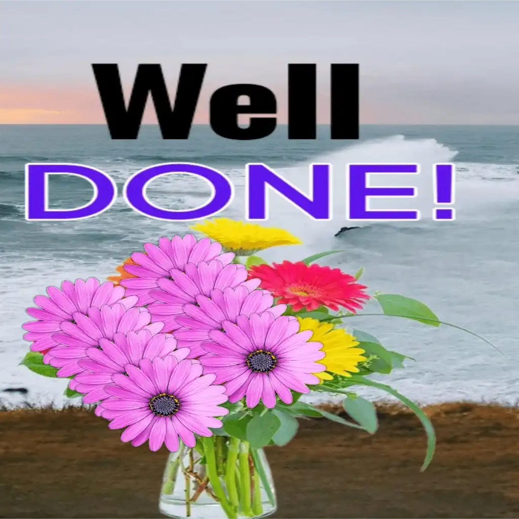 well done hd image with sea and bouquet 