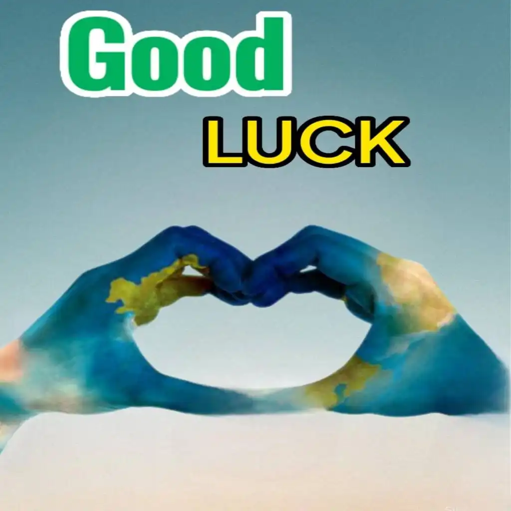 Good Luck hd image with colourful hands 