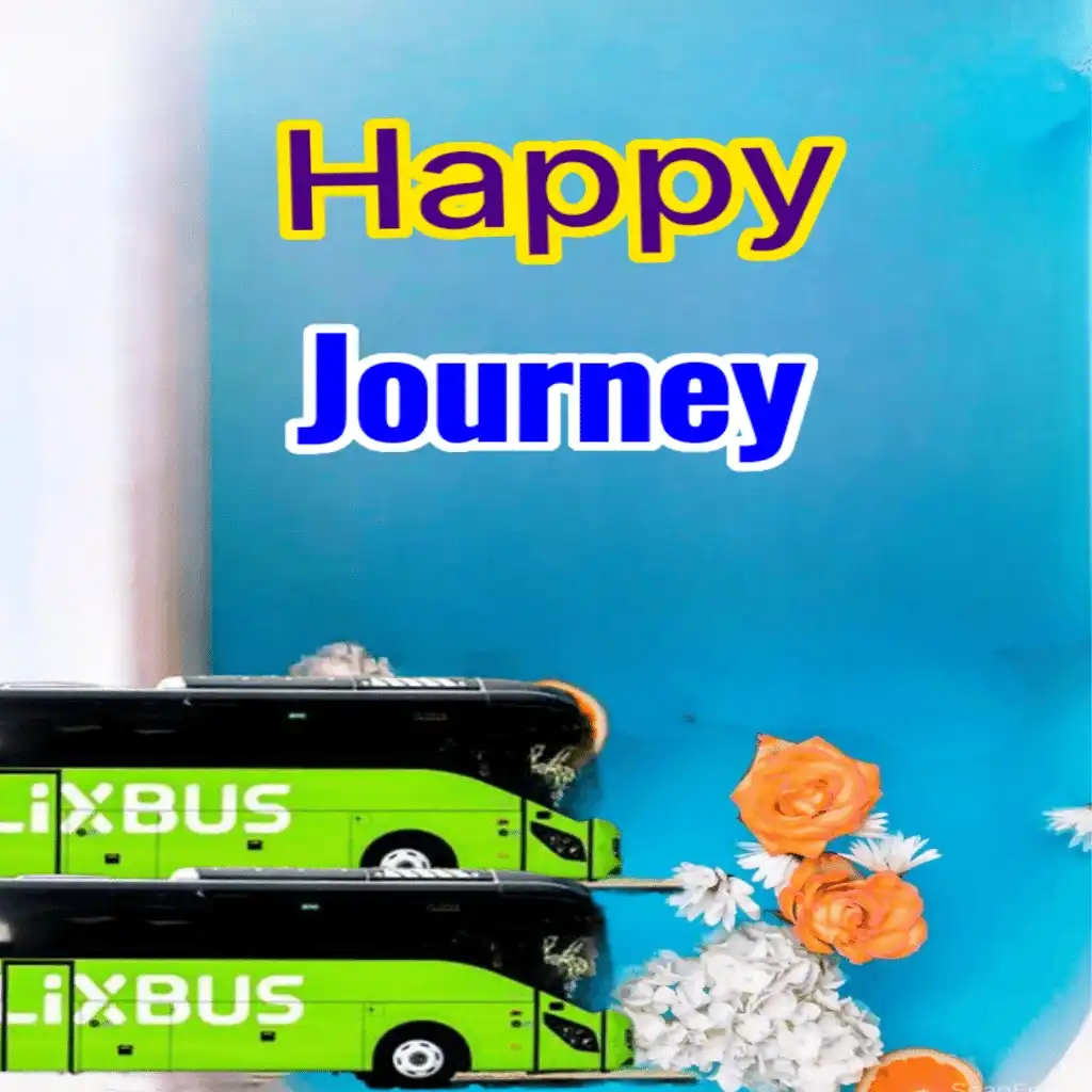 happy Journey hd image with two bus