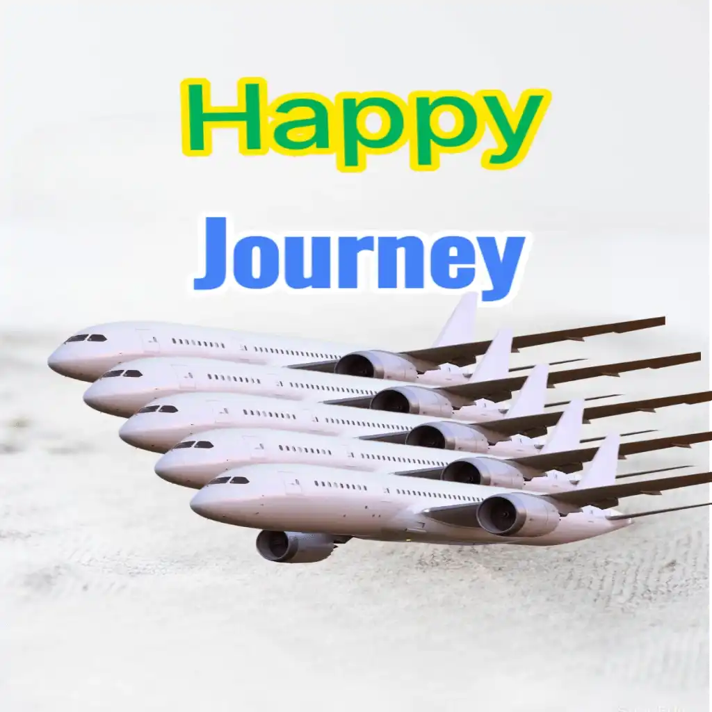 happy Journey hd image with plane