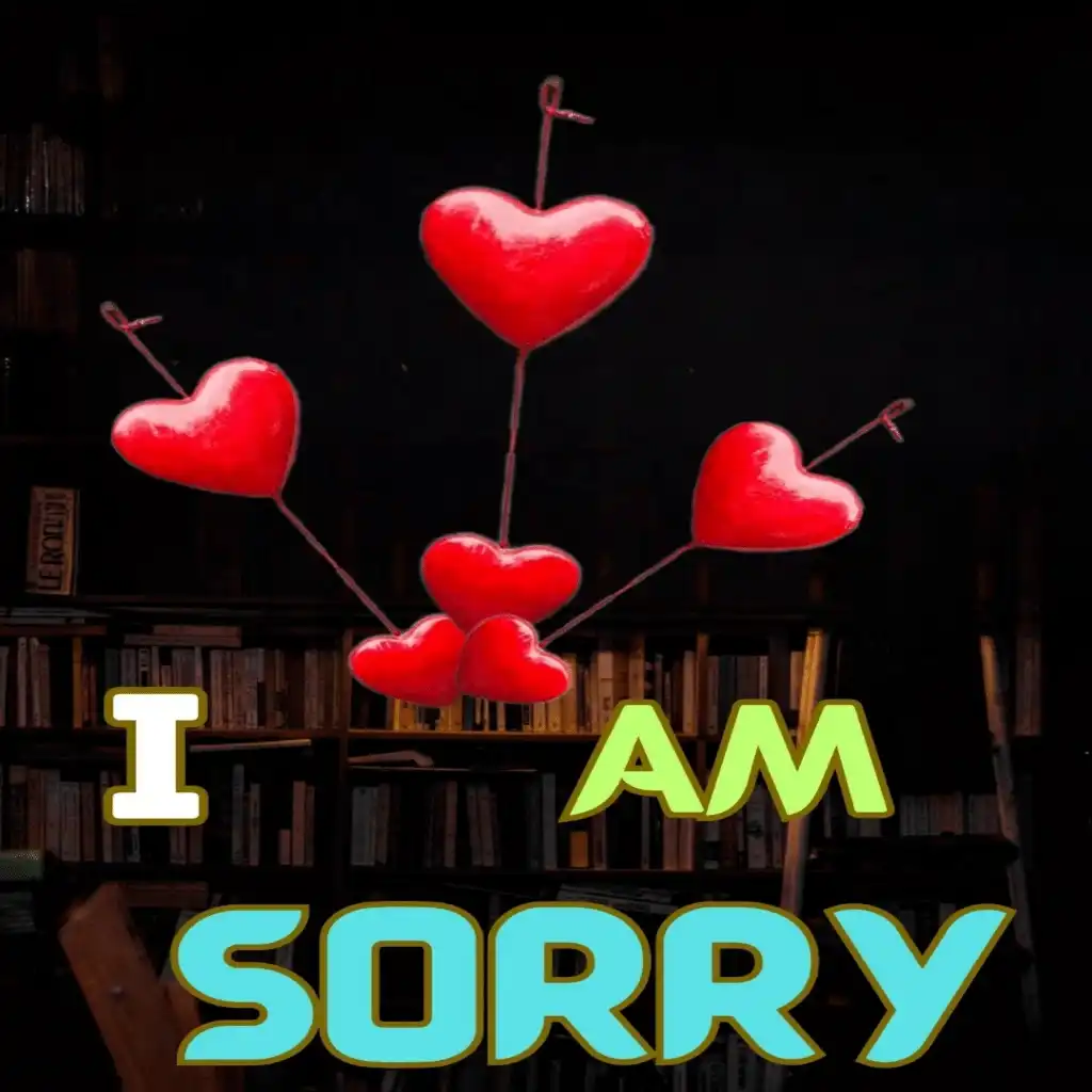 sorry hd image with heart shape 