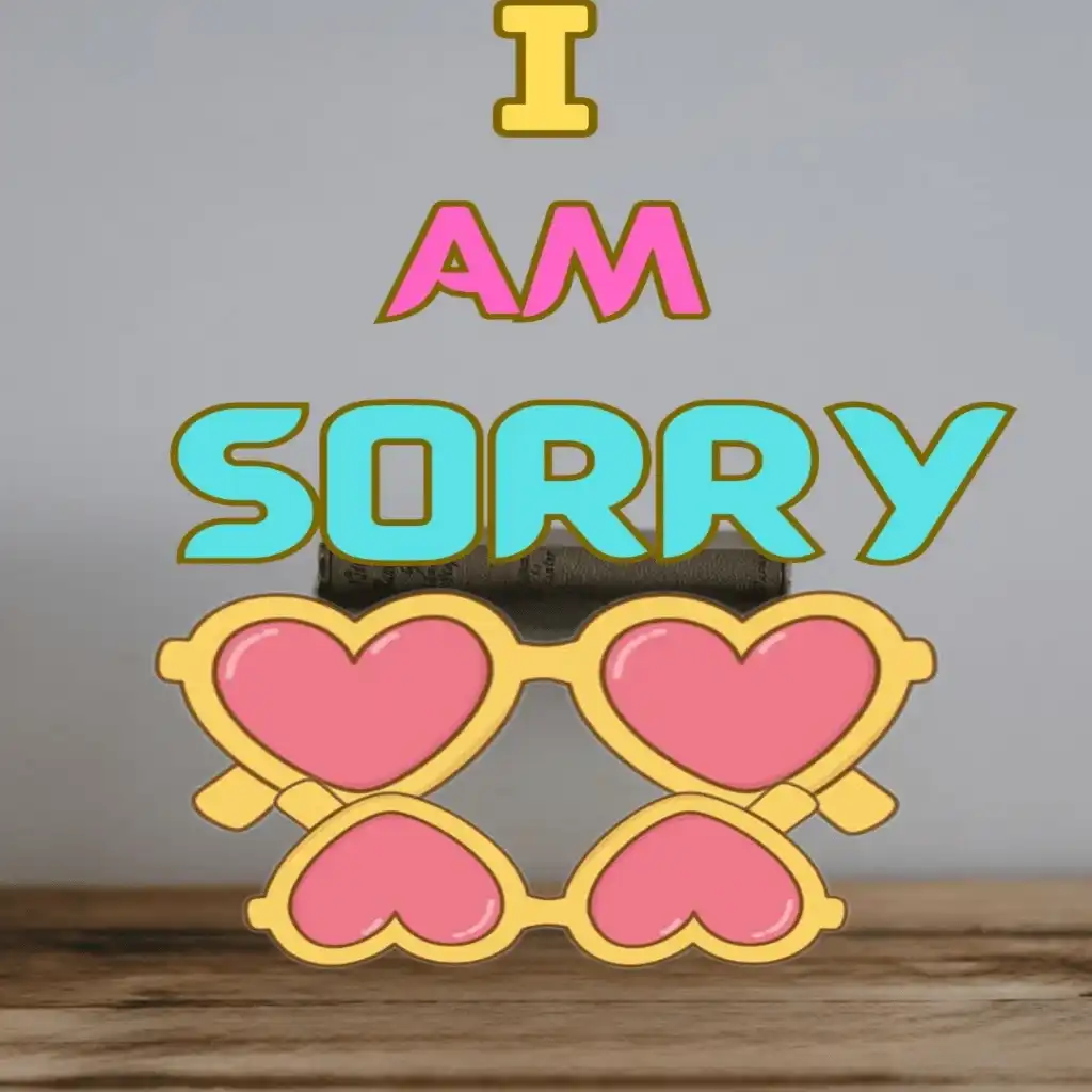 sorry hd image with heart shape