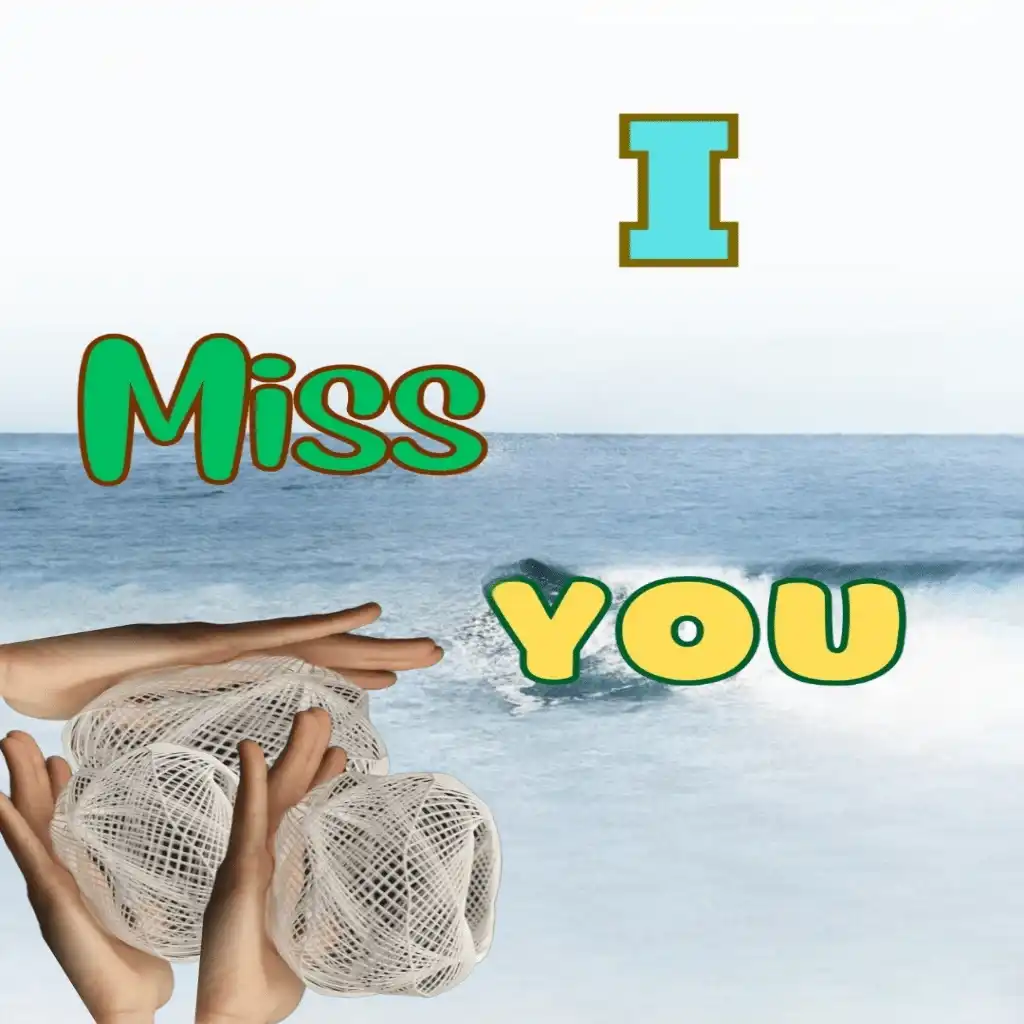 I MISS YOU hd image with beautiful sea