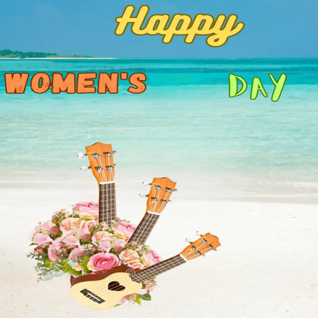 happy women's day hd image with sea and sky 