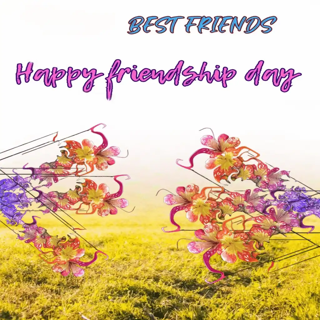 happy friendship day hd image with ground 