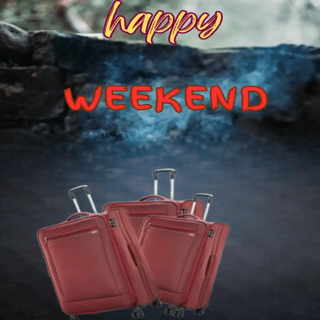 Happy weekend hd image with tolly bags