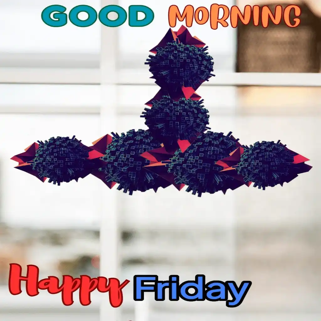 Happy Friday hd image with window and design